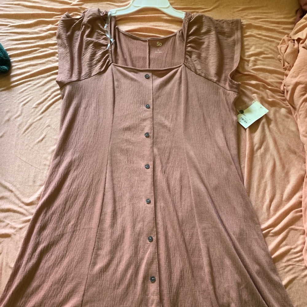 Button down dress